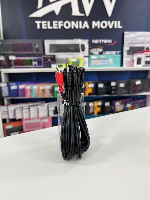 Producto - Cable 2 Rca a 3.5mm 5 Metros Noga AC-27