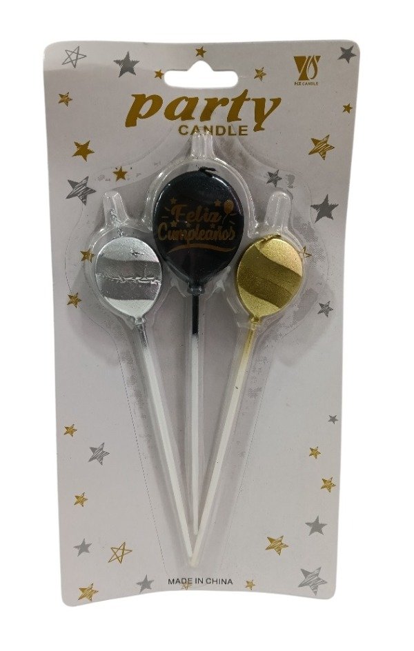 Producto - vela globo x3