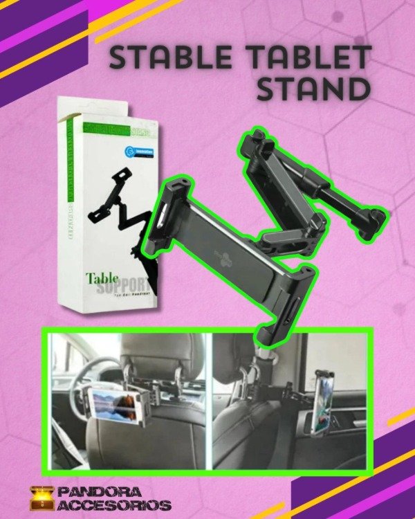 Producto - Soporte Tablet para Apoya Cabeza Auto