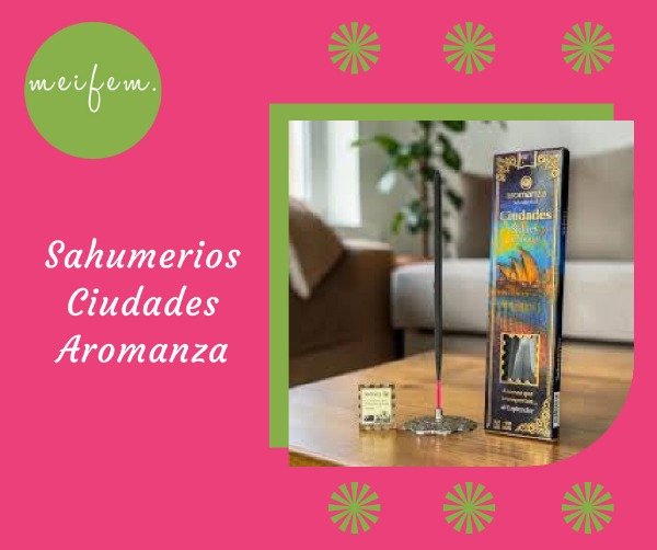 Producto - Sahumerio Ciudades Aromanza