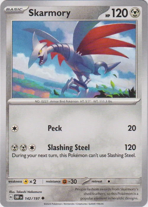 Producto - Skarmory - 142/197 - Obsidian Flames