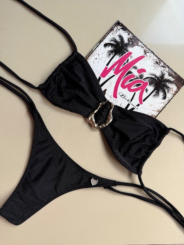 Producto - Bikini Cher amorfo grande Negra