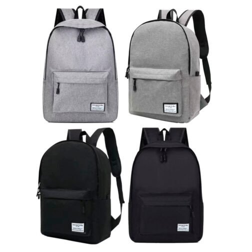 Producto - Mochila Económica Lisa Negro - 1