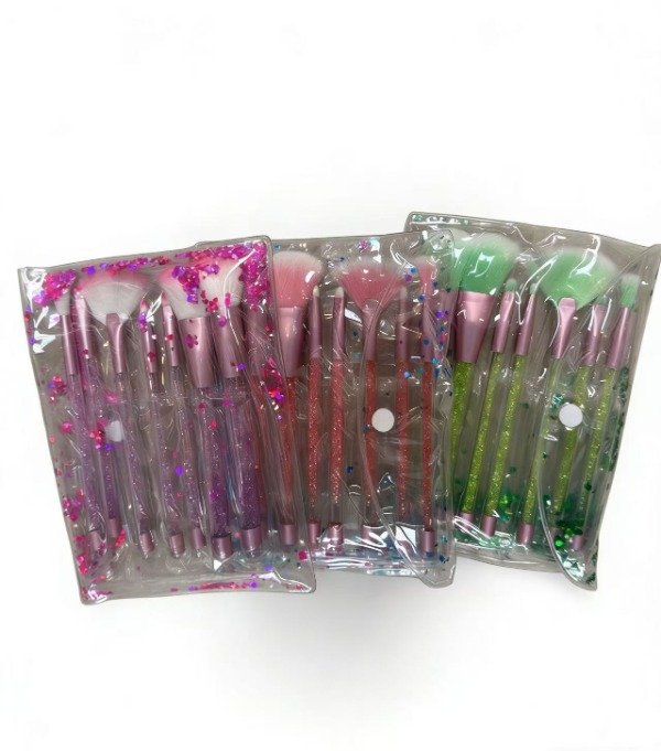 Producto - SET 7 BROCHAS C/ESTRAS W605