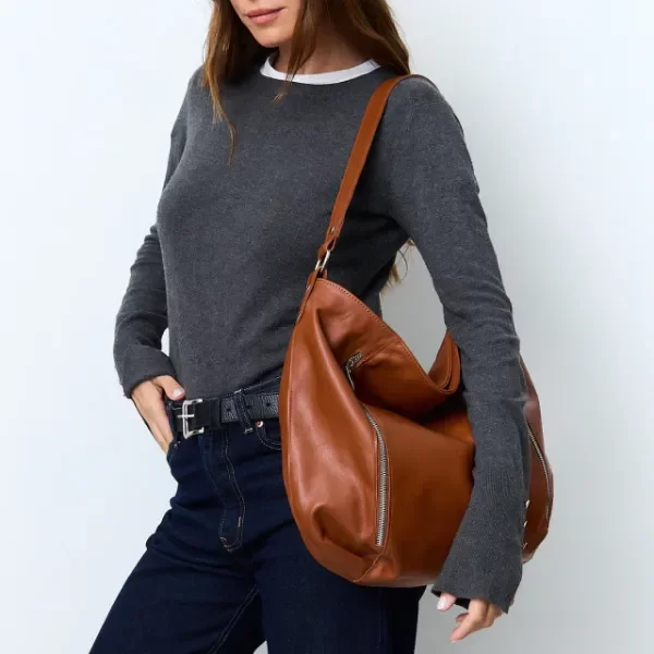 Producto - Bolso Praga cuero cognac