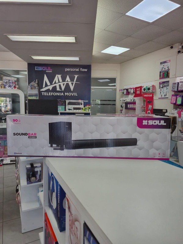 Producto - Barra de Sonido Bluetooth 90W Con Subwoofer 30W Soul PLT-XM2800