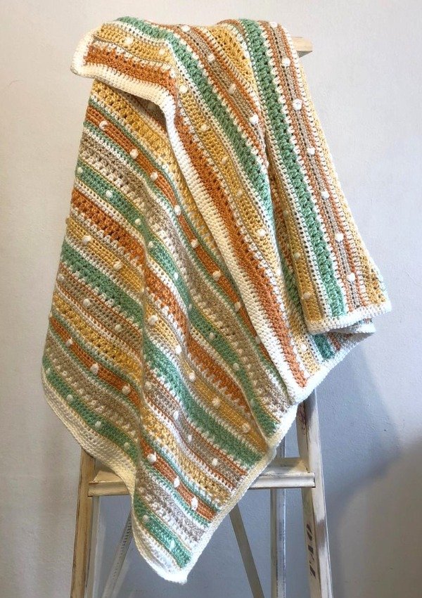 Producto - Manta a Crochet "DULCE COBIJO"