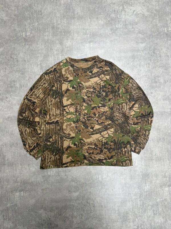 Producto - Remera Manga Larga Realtree Poket Vtg 90s T.XL
