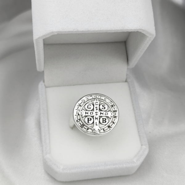 Producto - Anillo San Benito Plata Inflada 925 - 5