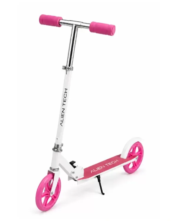 Producto - MONOPATIN PLEGABLE ALIEN ALUMINIO ALTA RESISTENCIA COLOR ROSA