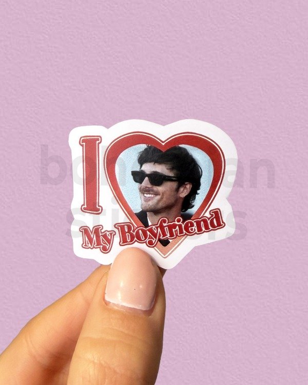 Producto - I LOVE JACOB ELORDI - Sticker Individual de Jacob Elordi