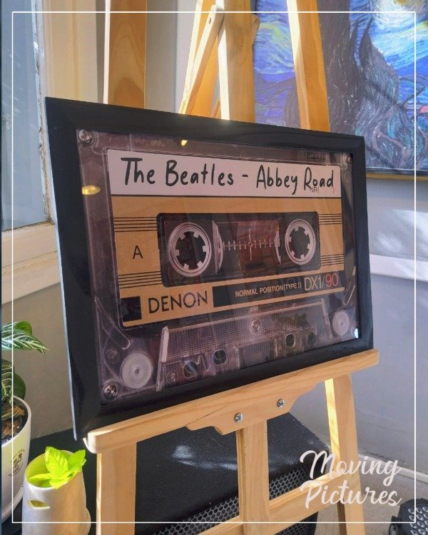 Producto - Cuadro Cassette The Beatles Abbey Road