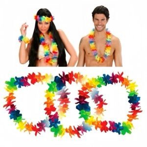 Producto - Collar hawaiano tela