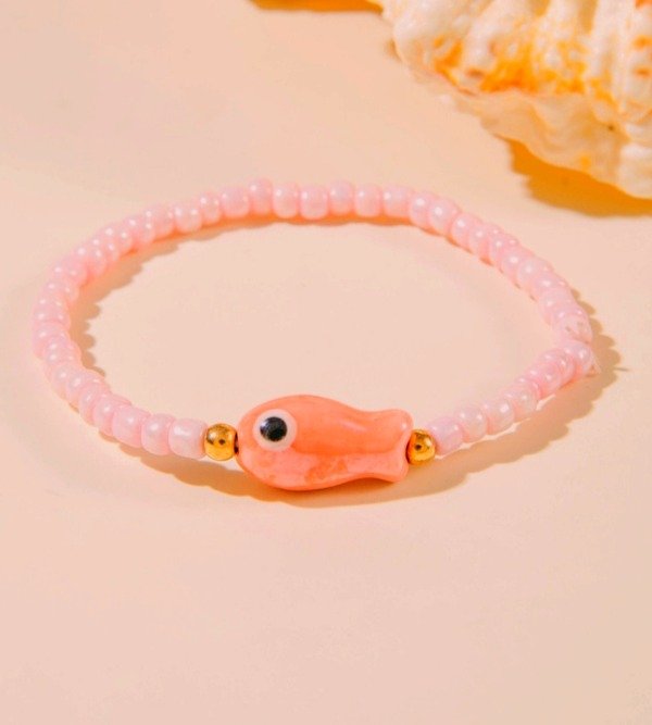 Producto - Pulsera pececito mostacillas