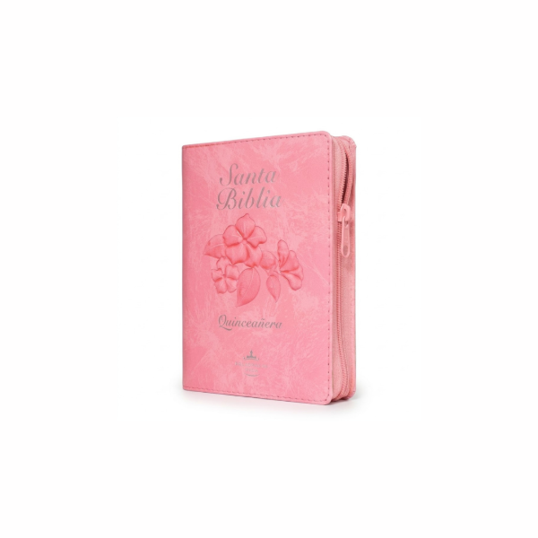 Producto - BIBLIA RVR60 LETRA MAYOR CONCORDANCIA  CIERRE INDICE ROSA QUINCEAÑERA