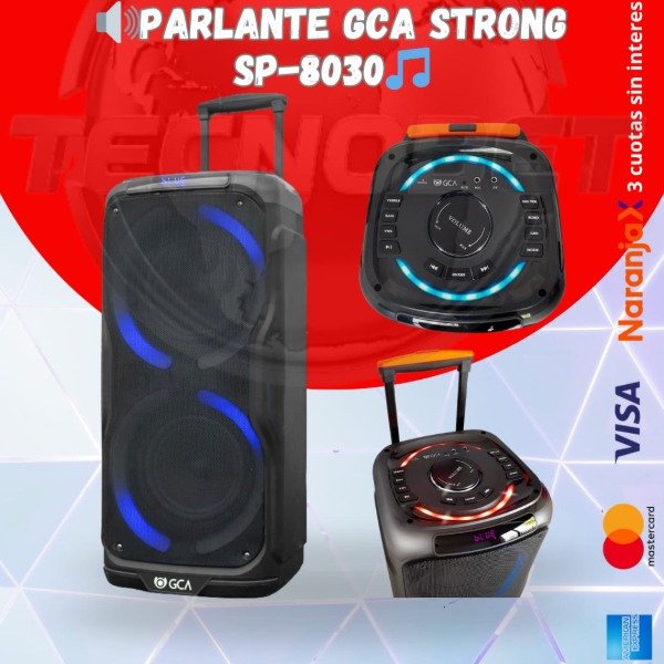 Producto - PARLANTE GCA STRONG SP-8030