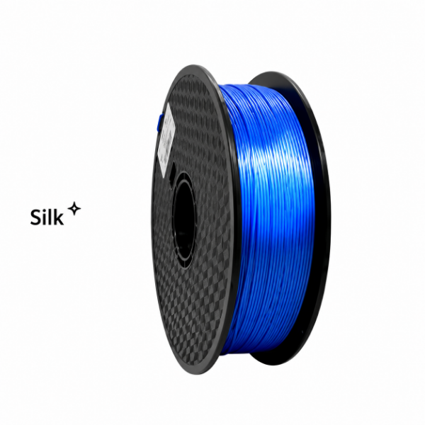Producto - Filamento Hellbot ECOFILA PLA Silk 1,75mm 1kg AZUL ELÉCTRICO