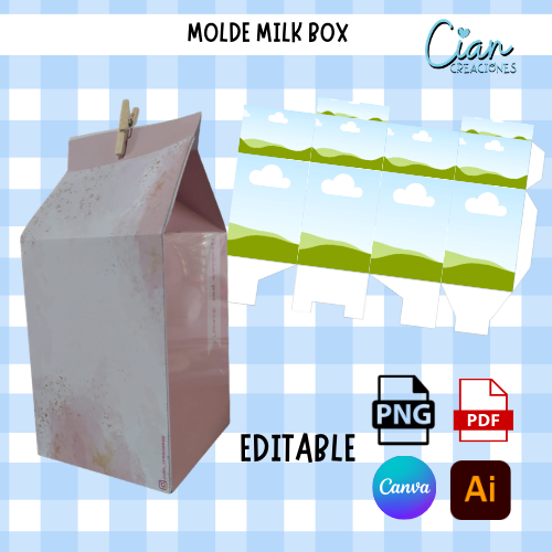 Producto - MILK BOX- MOLDE