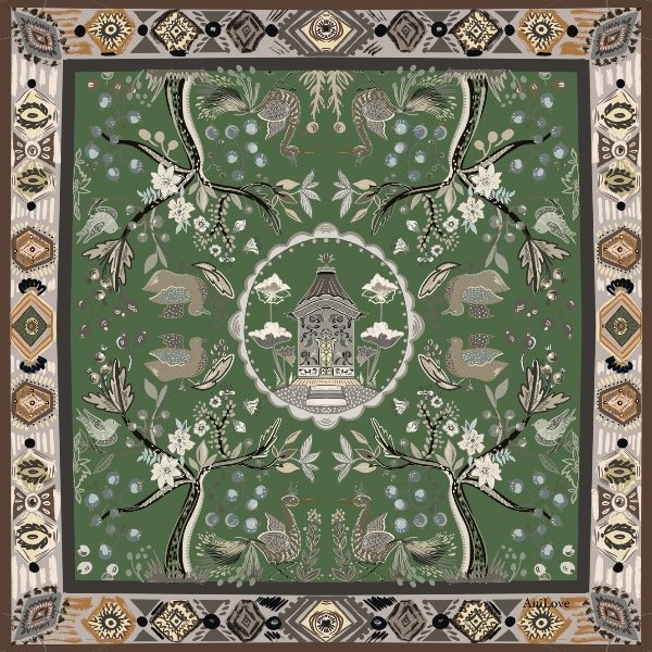 Producto - Pañuelo cl Angie verde