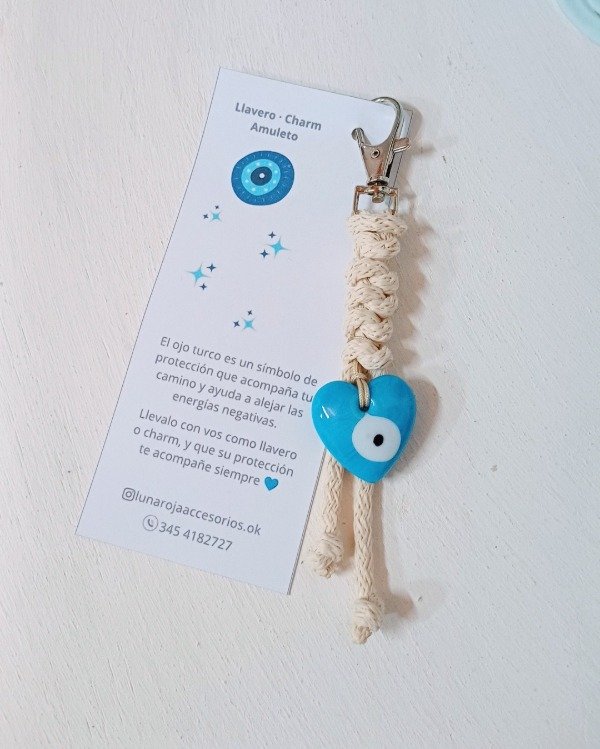 Producto - Llavero Nude Ojo Turco - 2