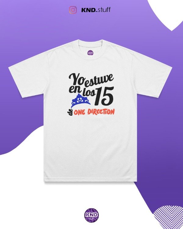 Producto - Remera yo estuve en los kinses de 1D - DTF