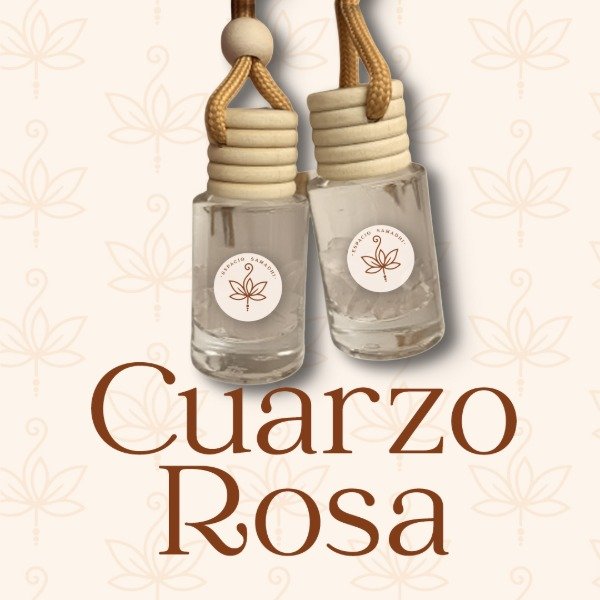 Producto - Difusor colgante Cuarzo Rosa 9 ml