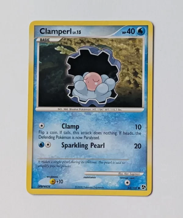 Producto - Clamperl  64/106 Great Encounters Pokémon TCG