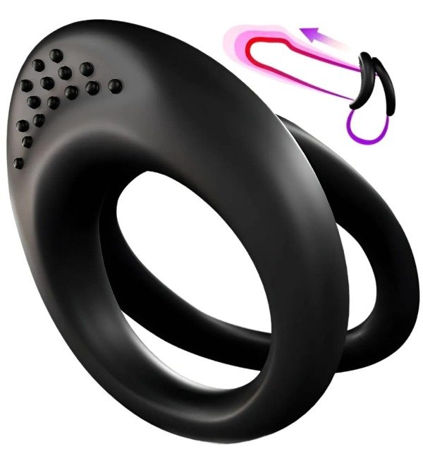 Producto - ANILLO PENEANO DOBLE AGARRE TESTICULOS - 0