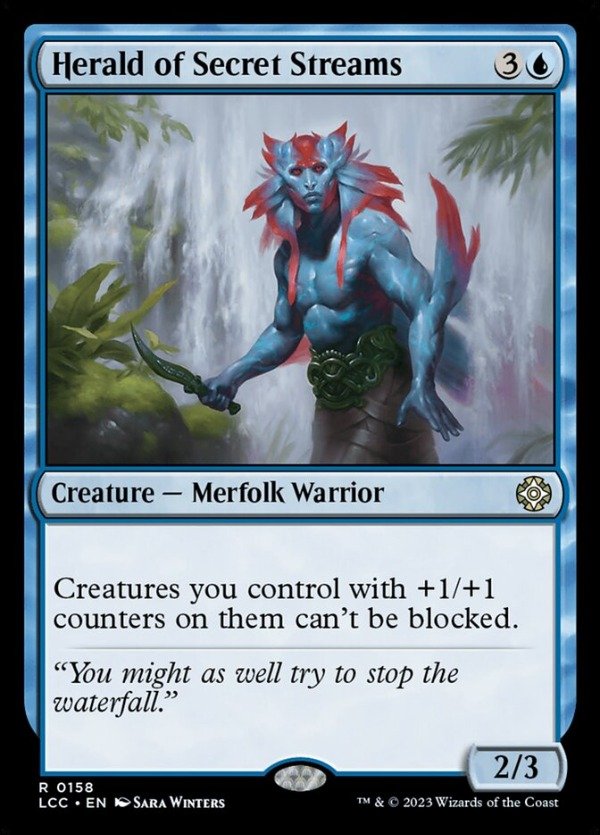 Producto - Herald of Secret Streams  Lost Caverns of Ixalan Commander