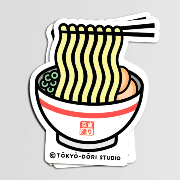 Producto - Sticker Vinilo TokyoDori Studio Ramen Otorii Anime Store