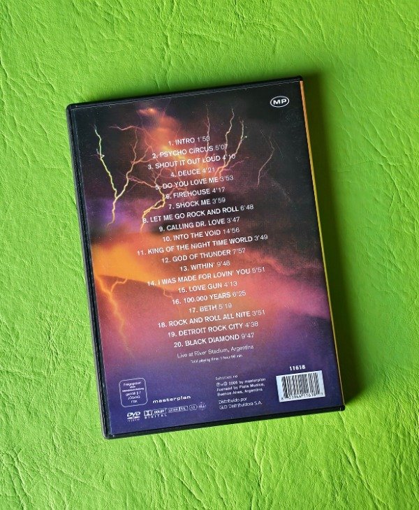 Producto - KISS ''Love Gun - Live At River Plate Stadium'' - 1