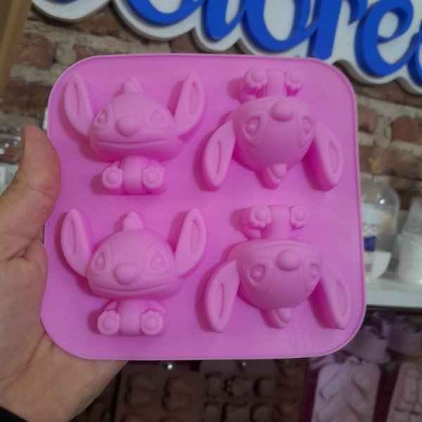 Producto - Molde silicona stich x 4