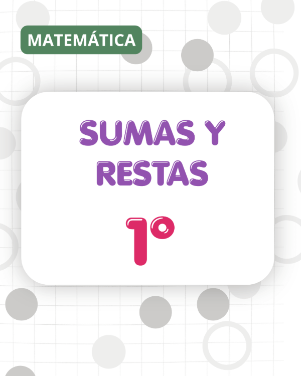 Producto - Sumas y restas: Primer grado - 0
