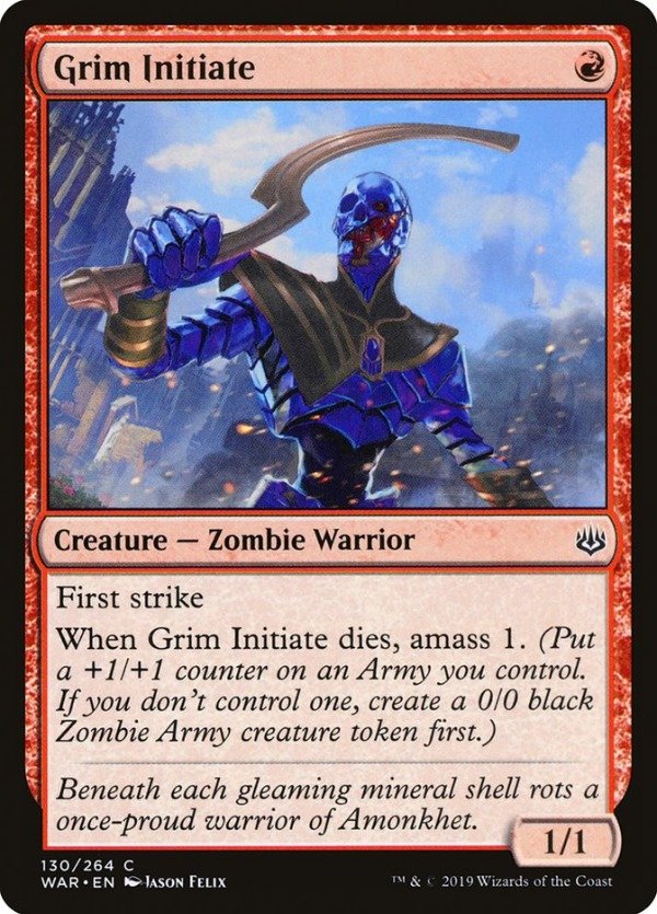 Producto - Grim Initiate  War of the Spark