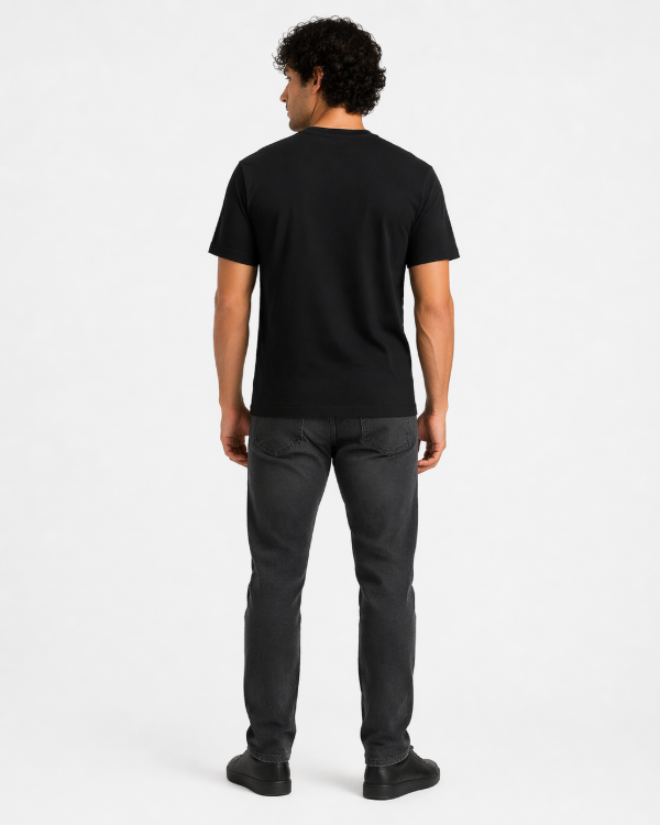Producto - Remera manga corta - clásica - Negra - 1