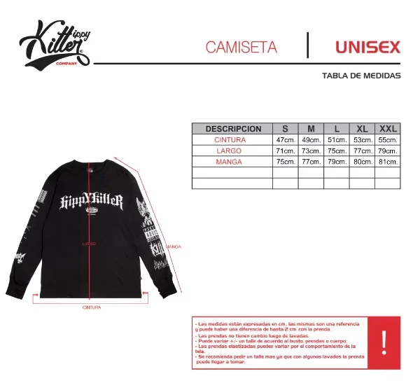 Producto - Camiseta Emo HK Blanco y Negro - 2