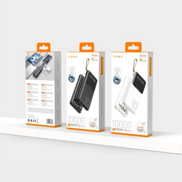 Producto - Cargador Portátil10000mAh Salidas2.1A USB-TPC-IOS-V8EZ-S34 PB61.