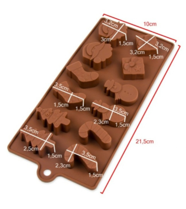 Producto - Molde Figuras de Navidad - 2