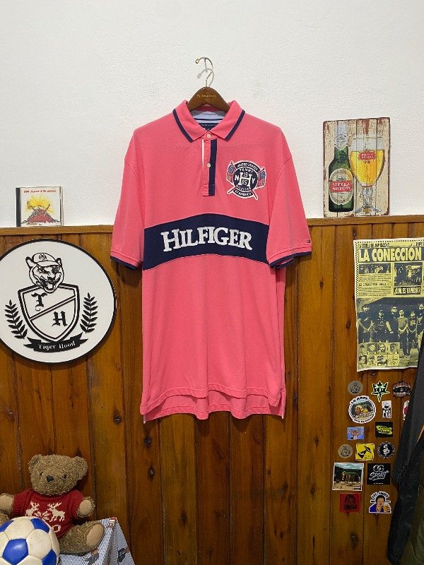 Producto - TOMMY HILFIGER SPELL OUT ROSA (XL)