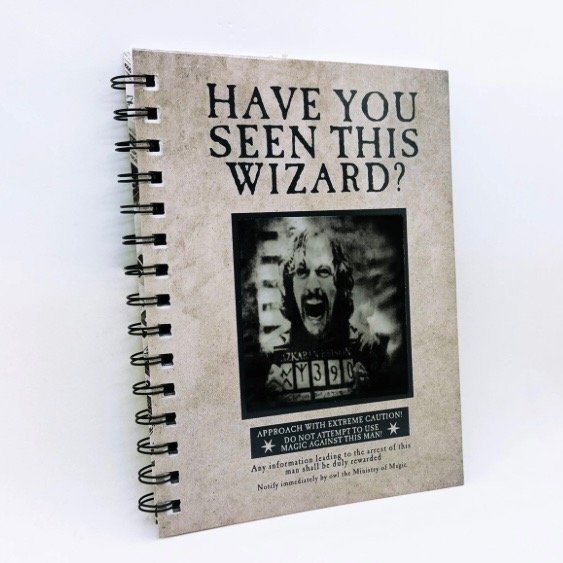 Producto - Cuaderno Sirius Black