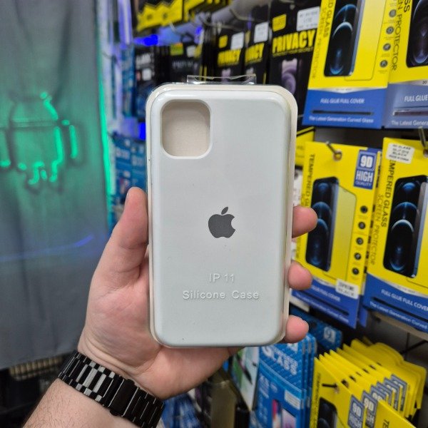 Producto - Silicone Case Blanca - iPhone 11