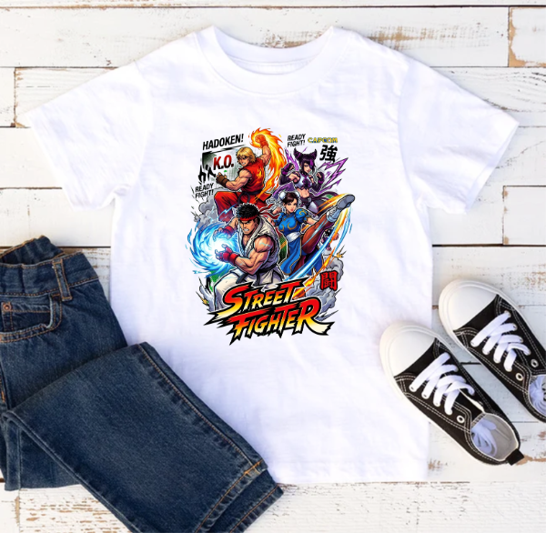 Producto - Plantillas Remeras Street Fighter Diseños sublimar Sublimación DTF #R328 - 7