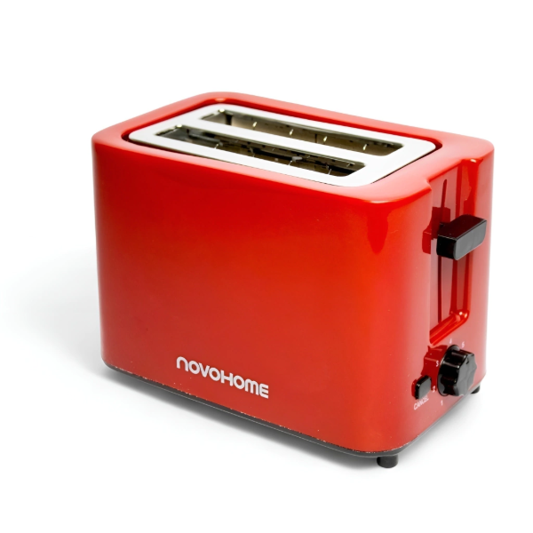 Producto - Tostadora Electrica -2 Bahias -7 niveles -700w -red -NovoHome (NH-TO025R)