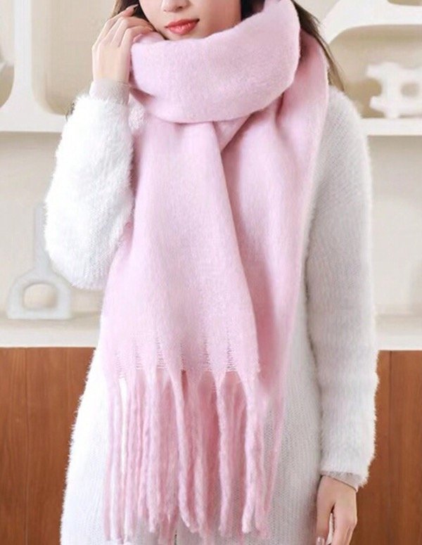 Producto - Bufandon nube rosa bb