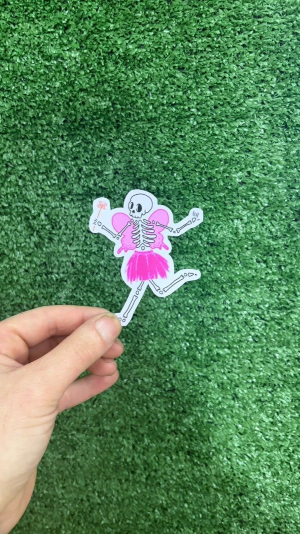 Producto - Stickers Fitness - Para Termos - SKULL HADA