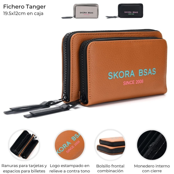 Producto - Billetera Fichero Tanger - 0