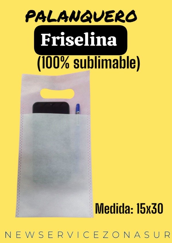 Producto - PALANQUERO FRISELINA RIÑON BLANCO 15X30