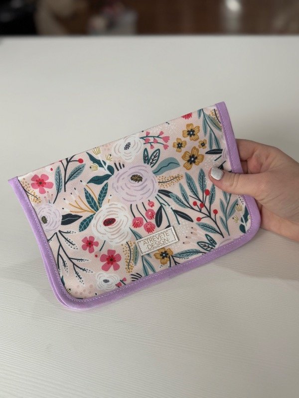 Producto - Maxi estuche - rosas lilas