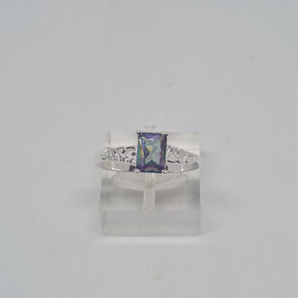 Producto - Anillo piedra vitral light