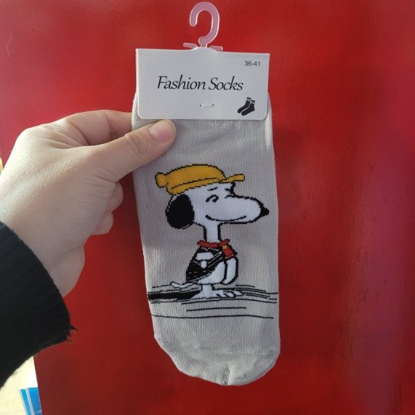Producto - SOQUETE ADULTO SNOOPY ARENA